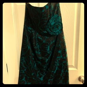 Notice Black and Blue Cocktail Dress